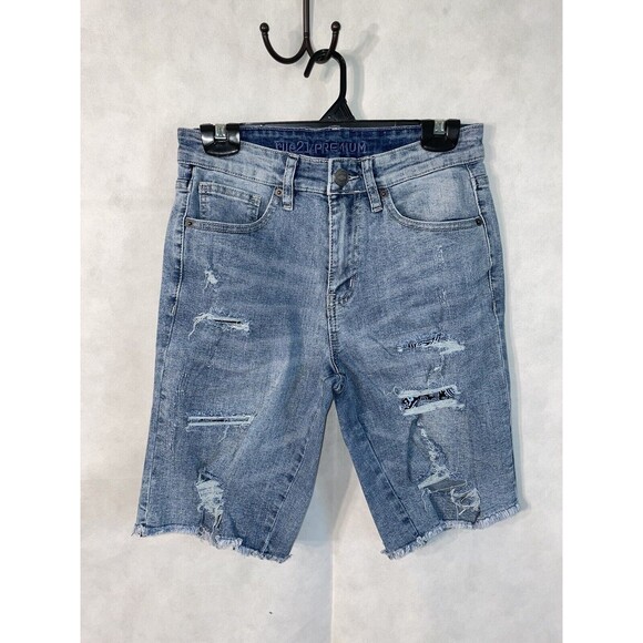 Rue 21 Supreme Flex Jean Shorts Men Size 28 - Picture 1 of 7